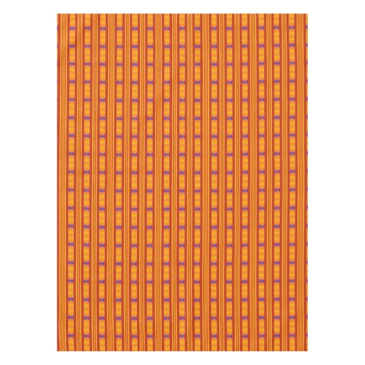 Afrocentrisch Kleurrijke Moderne Kente Print Tafelkleed (Voorkant)