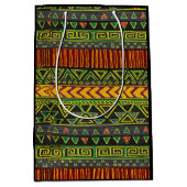 Afrocentrisch medium geschenkzak cadeauzakje (Voorkant)