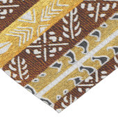 Afrocentrisch modderdoek geometrisch motief korte tafelloper (Hoek)