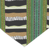 Afrocentrisch motif-ontwerp korte tafelloper (Hoek)