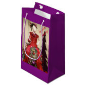 Afrocentrisch persformulier Mannequin-kerstboom Klein Cadeauzakje (Voorkant Gekanteld)