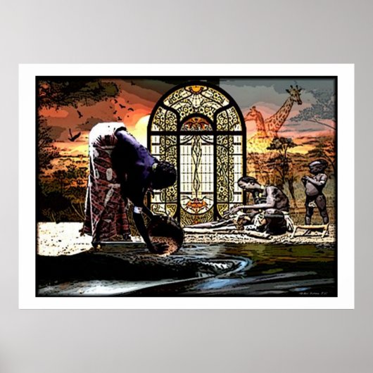 Afrocentrisch poster (Voorkant)