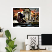 Afrocentrisch poster (Thuiskantoor)