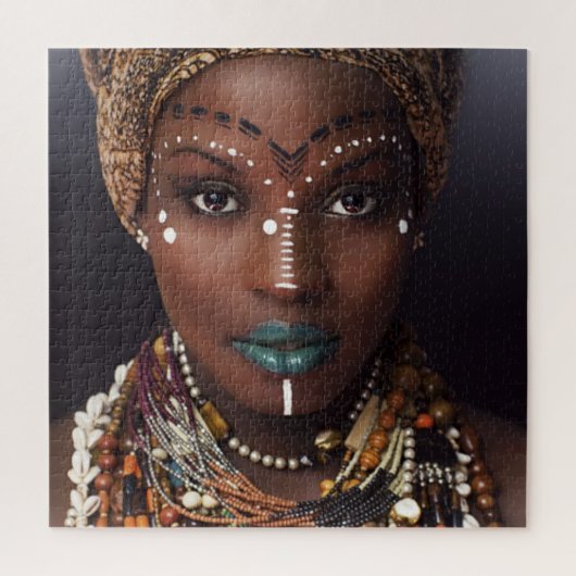 Afrocentrisch Puzzel (Verticaal)
