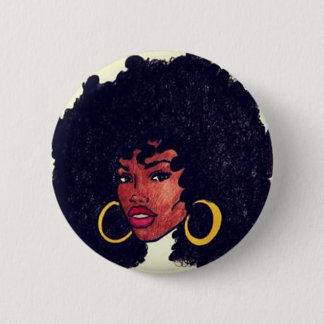 Afrocentrisch Ronde Button 5,7 Cm
