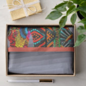 Afrocentrisch Silhouet Kunst Tissuepapier (Geschenk)