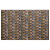 Afrocentrisch tribal collage patroon stof (Fat Quarter)