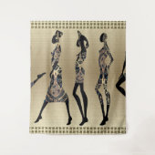 Afrocentrisch Wandkleed (Voorkant)