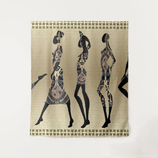 Afrocentrisch Wandkleed (Voorkant)