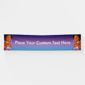 Afrocentrische banner van 2,5 x 12 inch (Horizontaal)