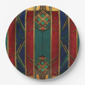 Afrocentrische Celebration Paper Borden Papieren Bordje (Voorkant)