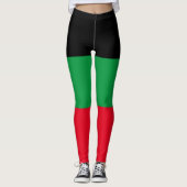 "Afrocentrische Delight" Leggings (Voorkant)