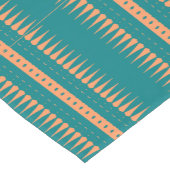 Afrocentrische geometrische print korte tafelloper (Hoek)
