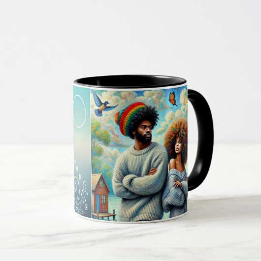 Afrocentrische GMug Mok (Voorkant rechts)