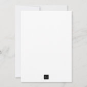 Afrocentrische Kerstkoningin–Platte Kerstkaart (Achterkant)