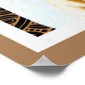 Afrocentrische kunst poster (Hoek)