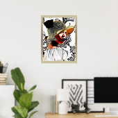 Afrocentrische kunst poster (Thuiskantoor)