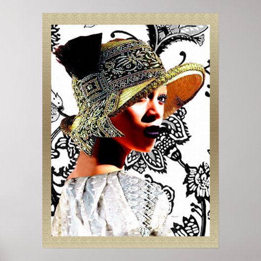 Afrocentrische kunst poster (Voorkant)