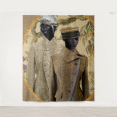 Afrocentrische LGBT-kunst Wandkleed (Voorkant)