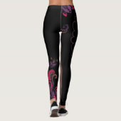 Afrocentrische schoonheidsLeggings Leggings (Achterkant)