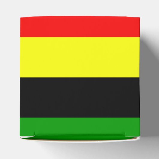 Afrocentrische strips bedankdoosjes (Bovenkant)