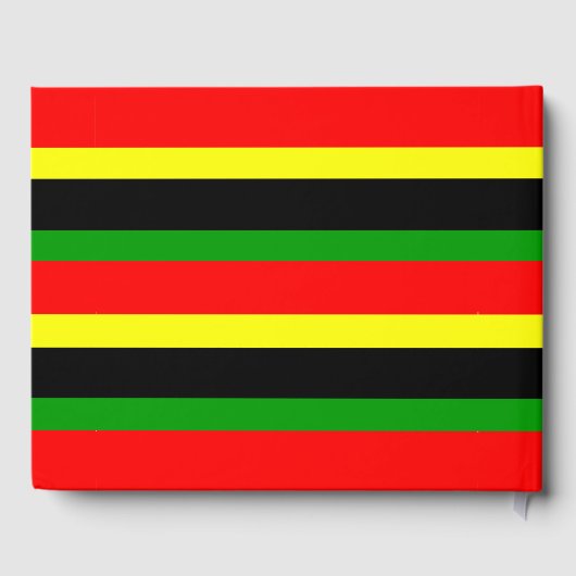 Afrocentrische strips gastenboek (Achterkant)