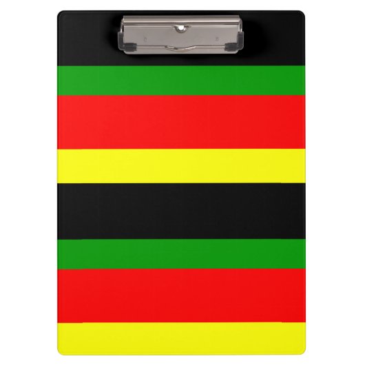 Afrocentrische strips klembord (Voorkant)