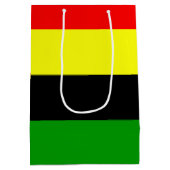 Afrocentrische strips medium cadeauzakje (Achterkant)