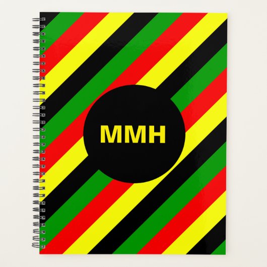 Afrocentrische strips planner (Voorkant)