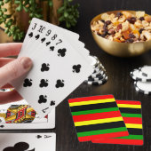 Afrocentrische strips pokerkaarten (Insitu)