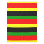 Afrocentrische strips tafelkleed (Voorkant)