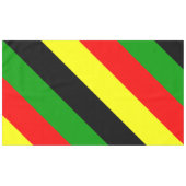 Afrocentrische strips tafelkleed (Voorkant (Horizontaal))