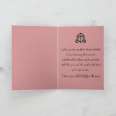 Afrocentrische Valentijn Kaart Adinkra Symbool voo (Binnen)