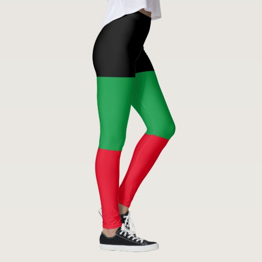 "Afrocentrische verrukking" Pan-Afrikaanse Teensli Leggings (Rechts)