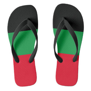 "Afrocentrische verrukking" Pan-Afrikaanse Teensli Teenslippers