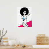 Afrochick Poster (Keuken)