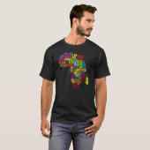 Afrocolorz T-shirt (Voorkant volledig)