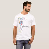 Afrodelisch T-shirt (Voorkant volledig)
