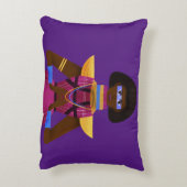 Afrofuturisme Accent Kussen (Achterkant (Verticaal))