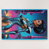 Afrofuturisme Four Ken Gage Sci-Fi Legpuzzel (Horizontaal)