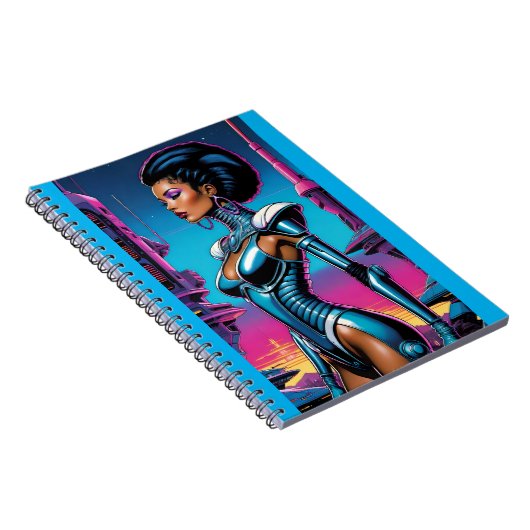 Afrofuturisme Four Ken Gage Sci-Fi Notitieboek (Rechterzijde)