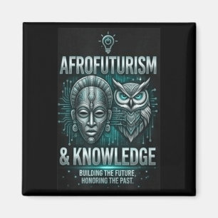 Afrofuturisme kennis Afrikaans masker uil schakeli Magneet