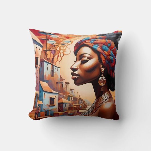 Afrofuturisme: levendige dromen van erfgoed kussen (Voorkant)