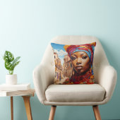 Afrofuturisme: levendige dromen van erfgoed kussen (Stoel)