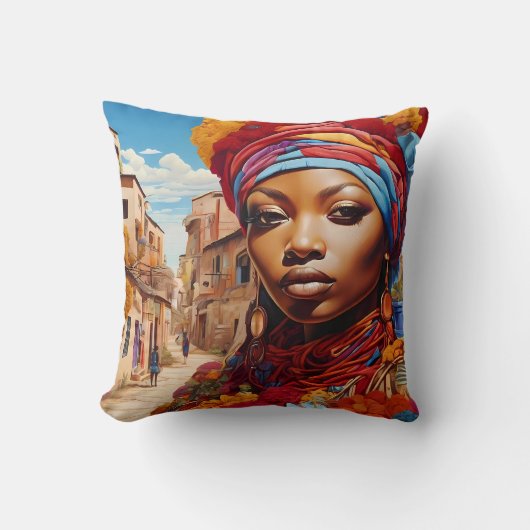 Afrofuturisme: levendige dromen van erfgoed kussen (Voorkant)