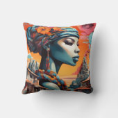 Afrofuturisme: levendige dromen van erfgoed kussen (Achterkant)