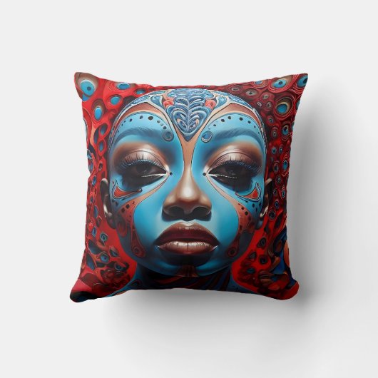 Afrofuturisme: levendige dromen van erfgoed kussen (Achterkant)