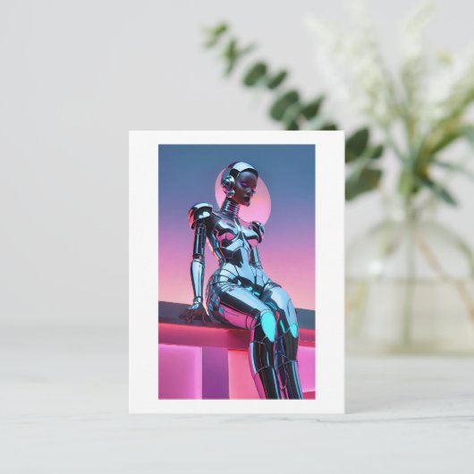 Afrofuturisme Negen Briefkaart (Staand voorkant)