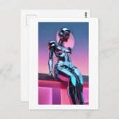 Afrofuturisme Negen Briefkaart (Voorkant / Achterkant)