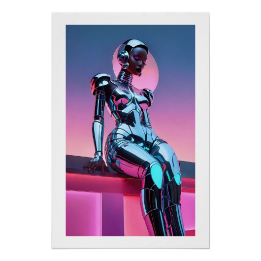 Afrofuturisme Negen Perfect Poster (Voorkant)